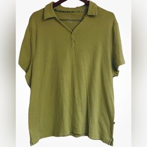 Venezia Knit Polo Shirt Size 26/28 Short Sleeve Cotton Blend